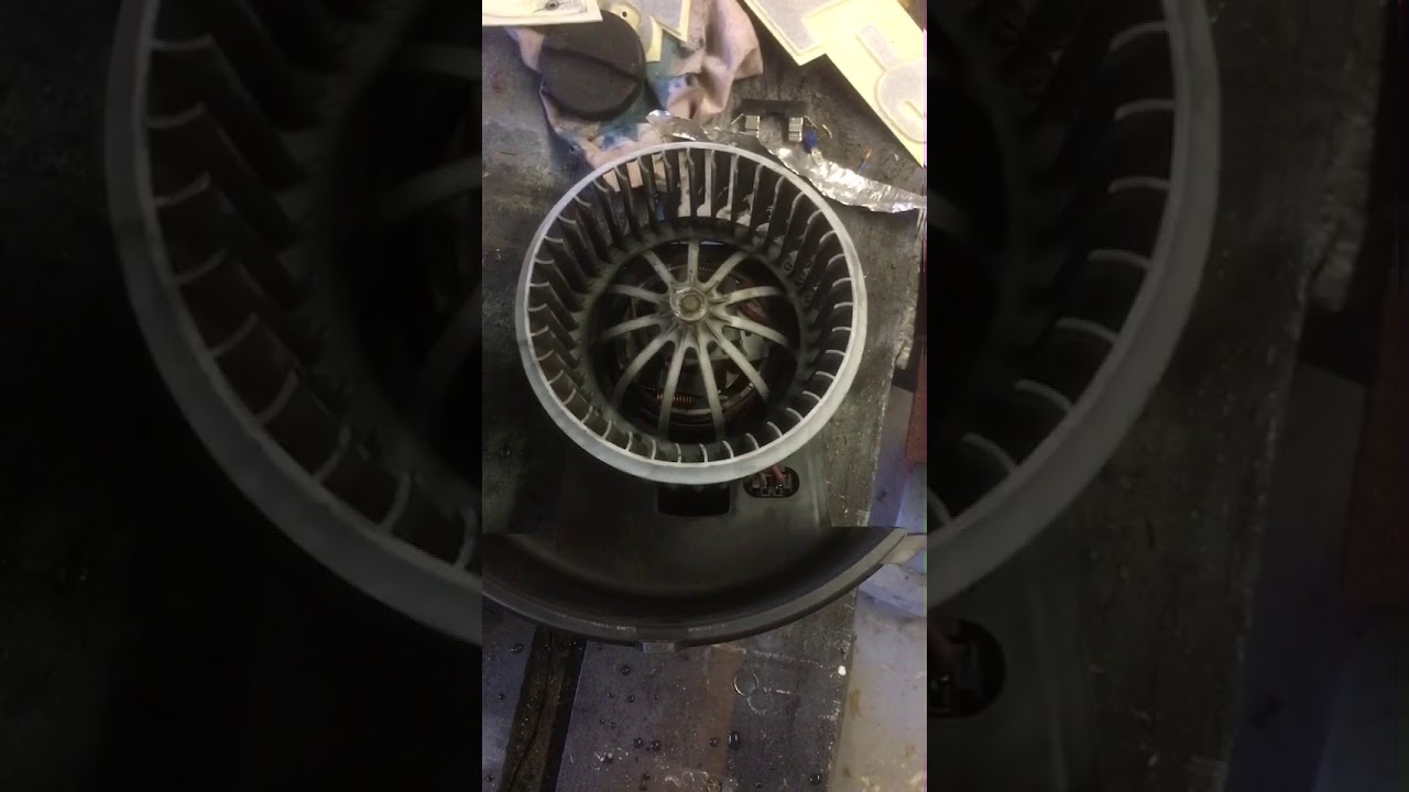 VW T5 heater blower motor fix