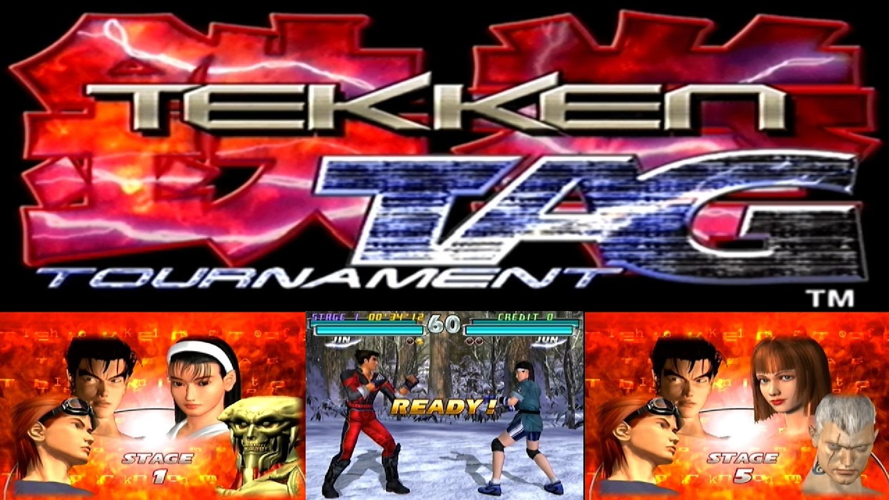 TEKKEN TAG TOURNAMENT PS2 Геймплей с комментариями PLAYSTATION 2 РЕТРО КЛАССИЧЕСКАЯ ИГРА В СТИЛЕ ...