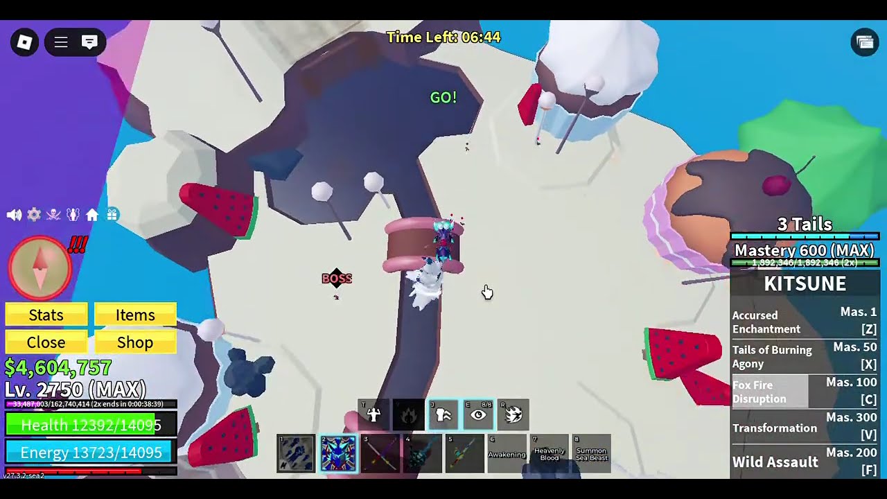 PROVE THAT I AS A KITSUNE USER CAN SOLO ANY RAID!