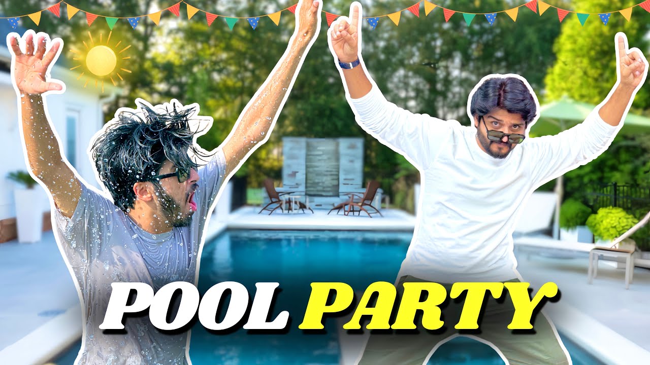 Garmi Me Sab Dost Swimming Pool Nahany Gy | Pool Party Me Aesa Kiya Howa