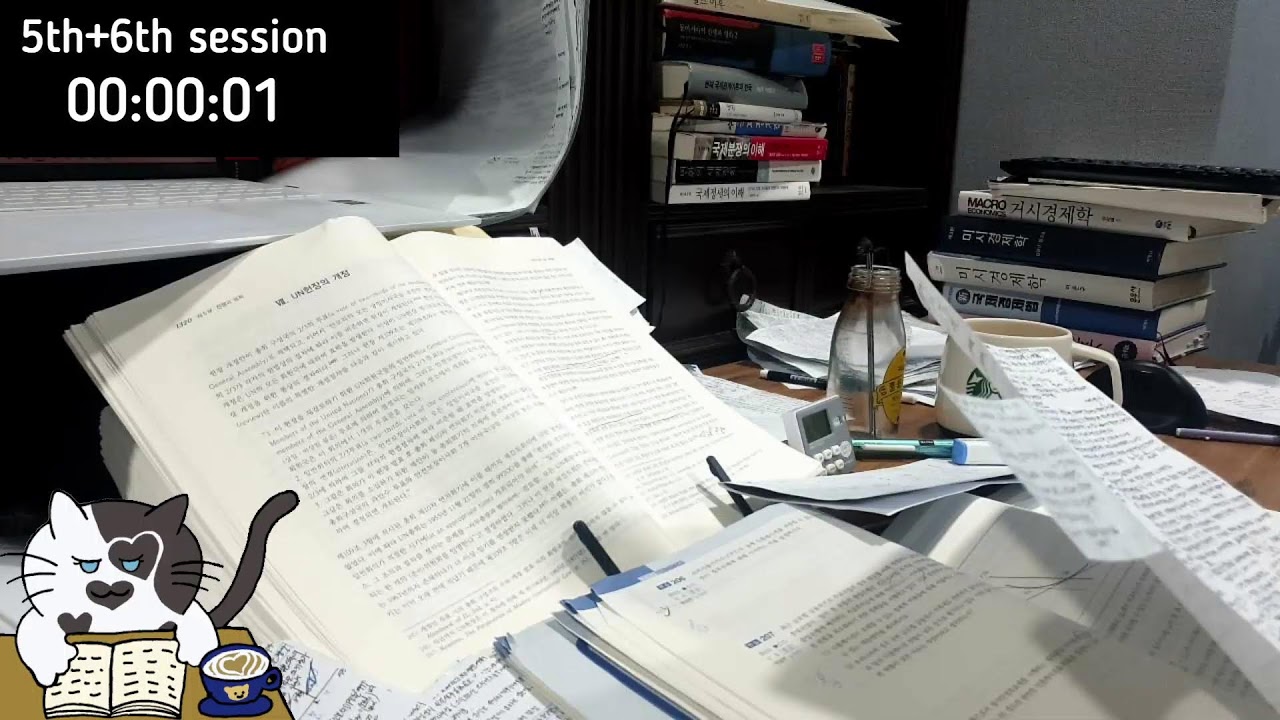 Studying till Im tired (study with me live)