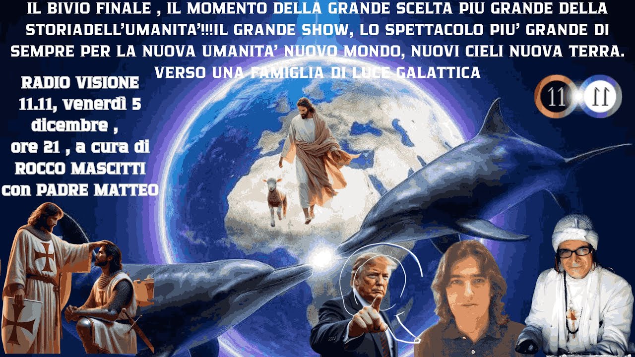 IL BIVIO FINALE, IL MOMENTO DELLA GRANDE SCELTA. IL GRANDE SHOW,LO SPETTACOLO PIU GRANDE  DI SEMPRE