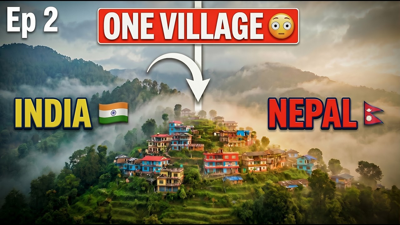 Village Between India-Nepal Border 🇮🇳🇳🇵 | Beautiful Villages of West Bengal | Mane Bhanjan Sandakphu