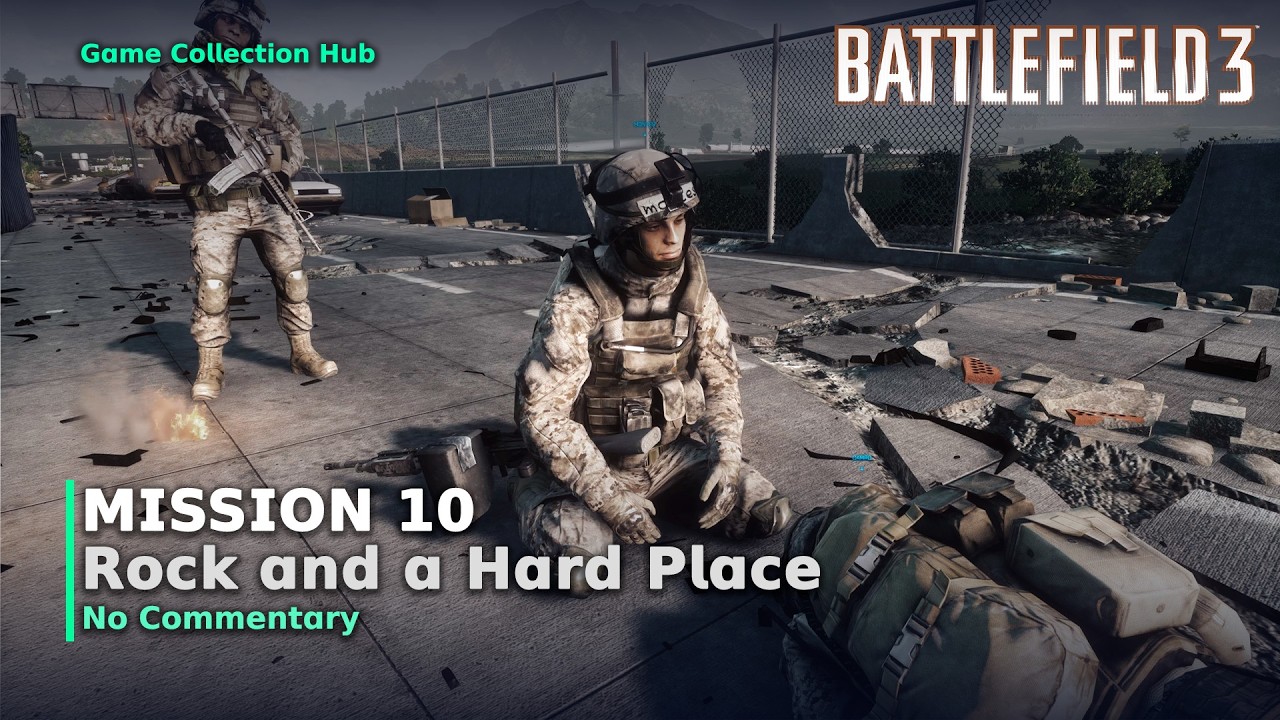 Battlefield 3 - Миссия 10: Сложный выбор (без комментариев)