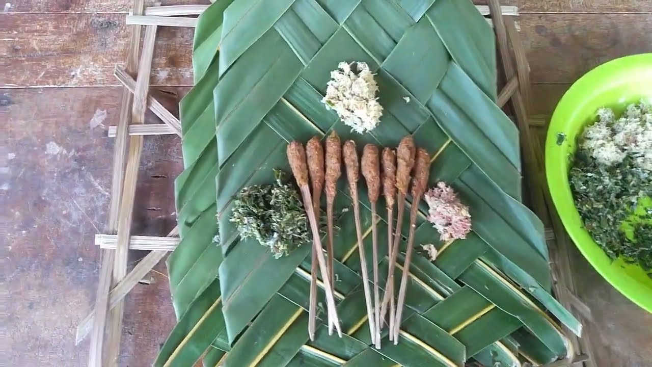 Tutorial/Tata Cara Membuat Tetandingan Caru Ayam Brumbun