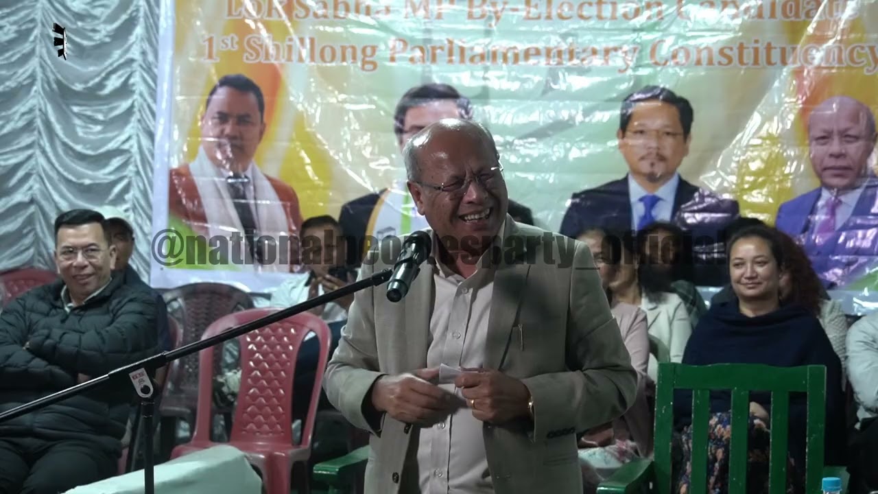 Hapoh ka jingialam jong ka party NPP, kan ai ka jingkyrkhu ruh ia kito kiba tim ia ngi | Prestone
