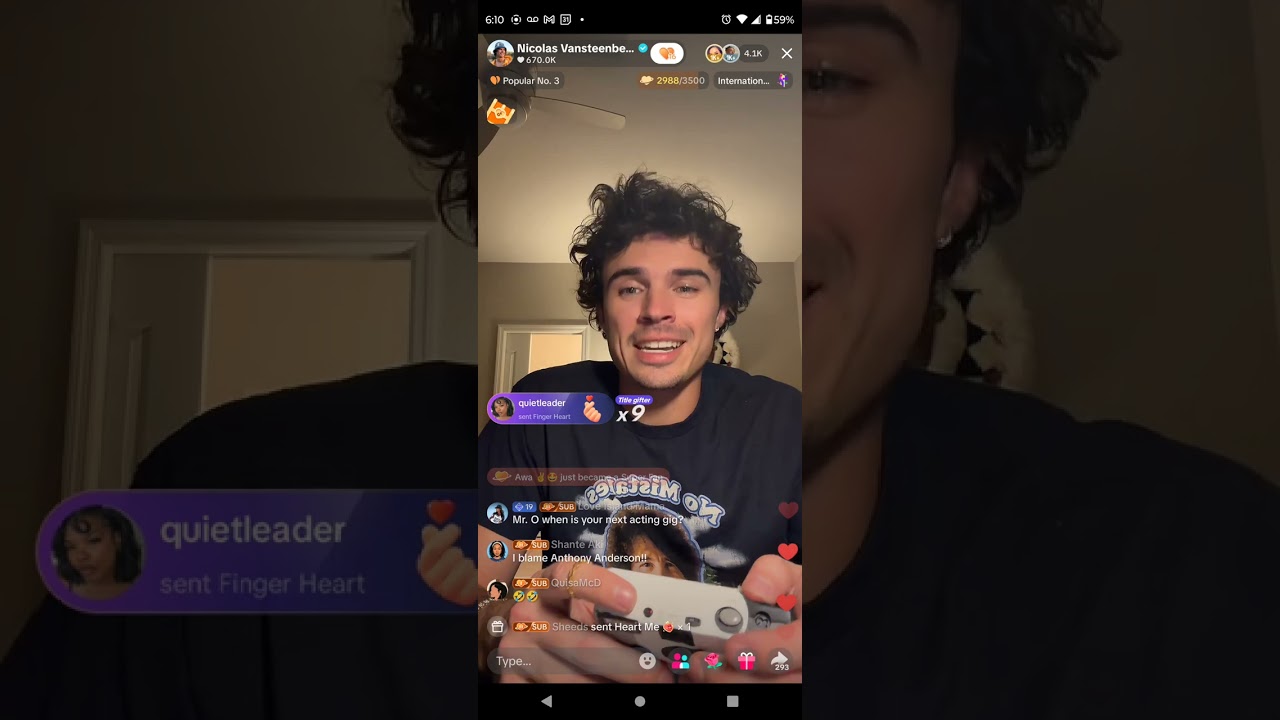 Nic Vans 2.19.26 LIVE - Grammys, Nashville, & Vegas oh my⭐ #olandria #vancarthens #love #nicvans