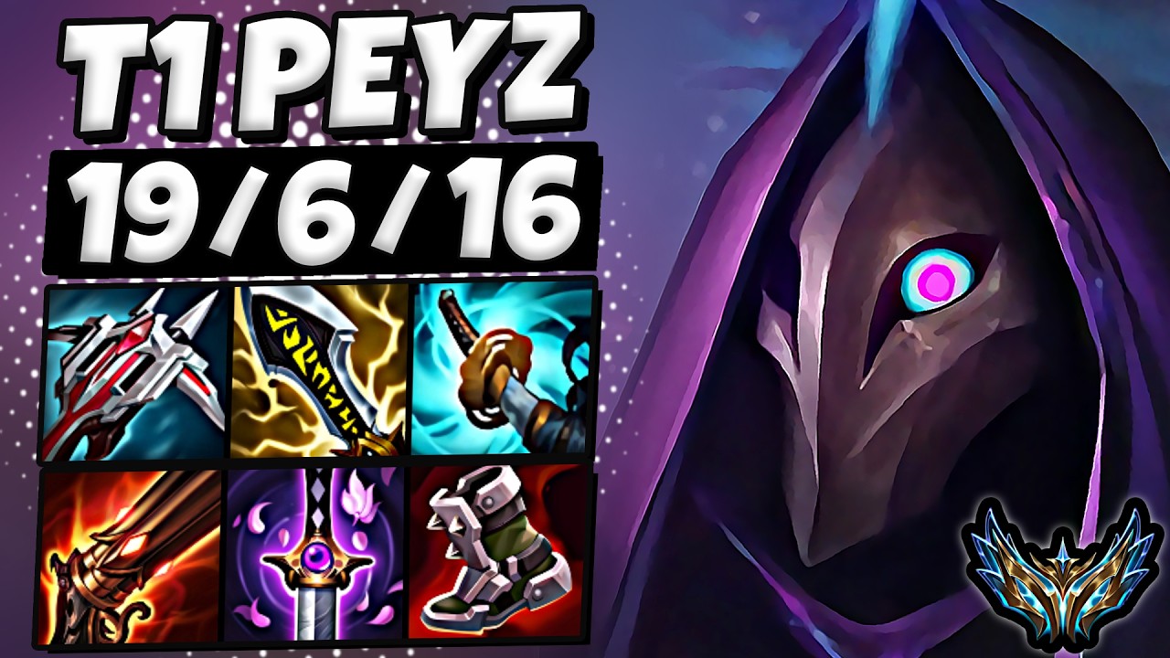 T1 Peyz Jhin vs Ezreal [ ADC ] Korea Challenger 1995 LP | Patch 26.3