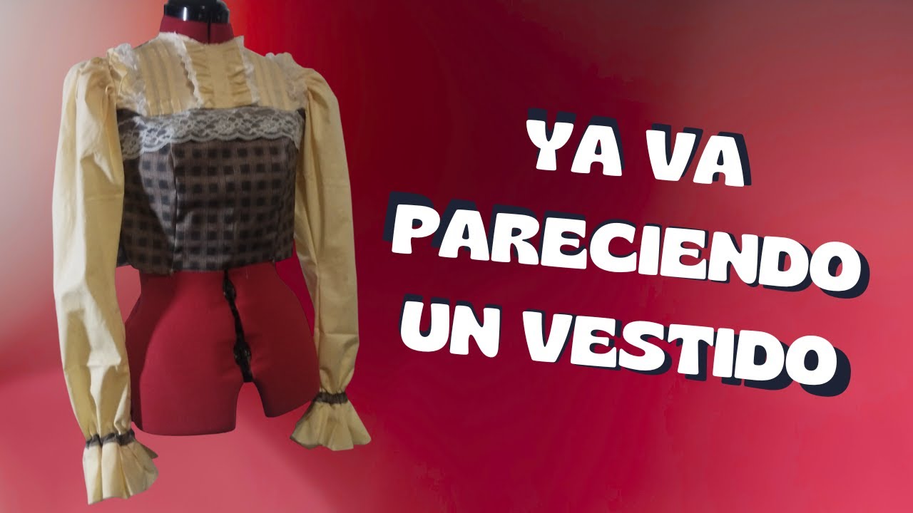 Parte superior de un vestido LOLITA | Canesú y mangas sin miedo