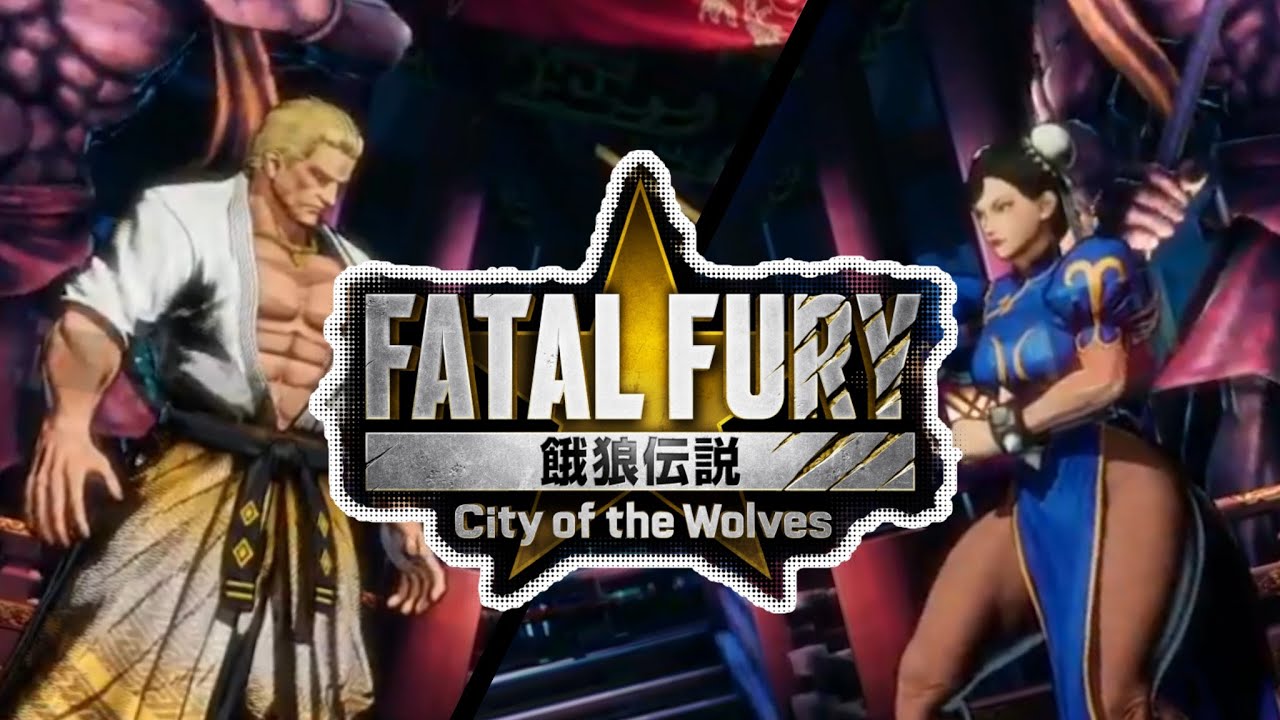 Geese vs Chun-li Fatal Fury City of the Wolves gameplay 