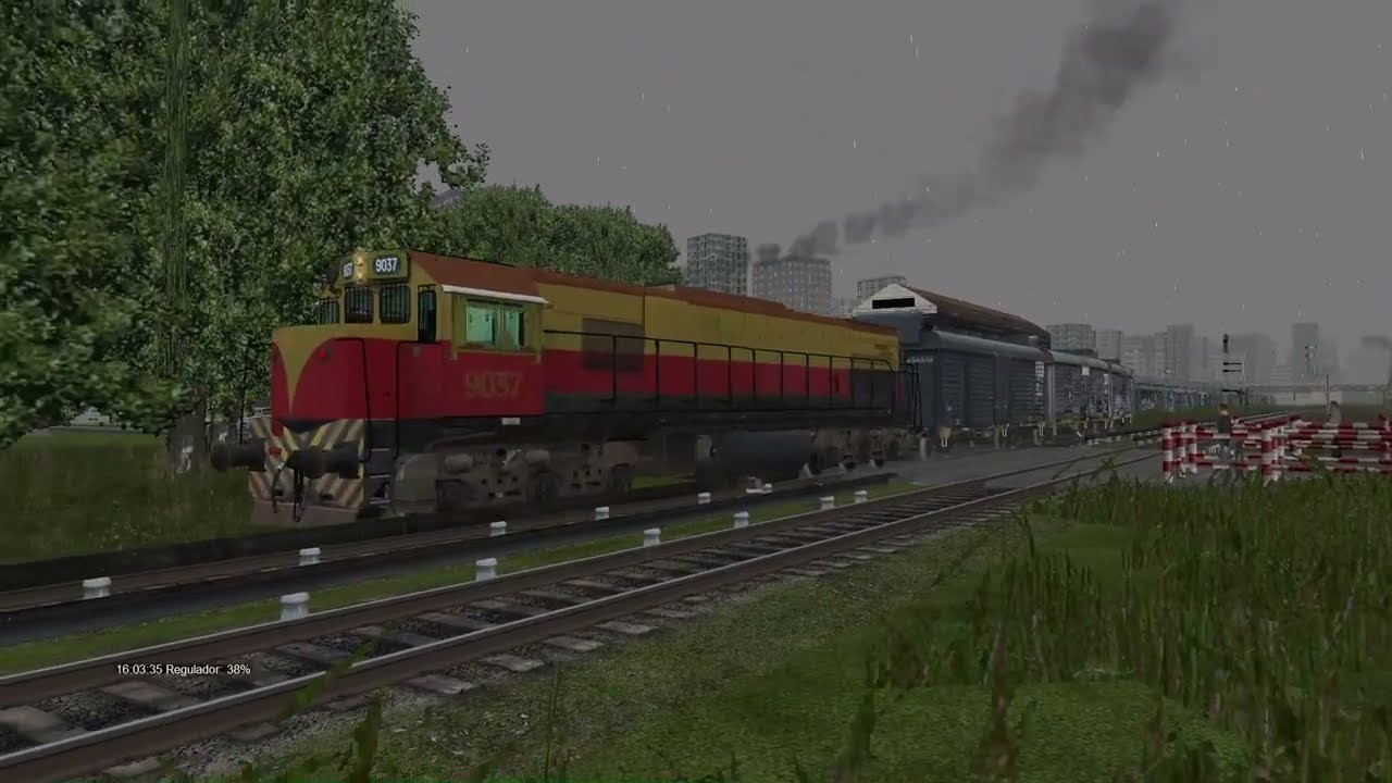 Open Rails  -  El Azucarero y algo mas entre Colegiales y Urquiza 