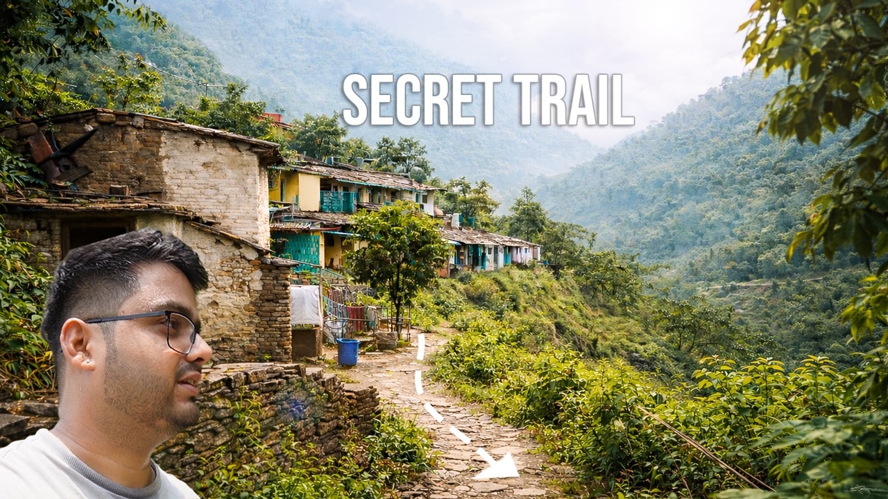 This Secret Trail Led Me to an Unknown Place in Uttarakhand Village