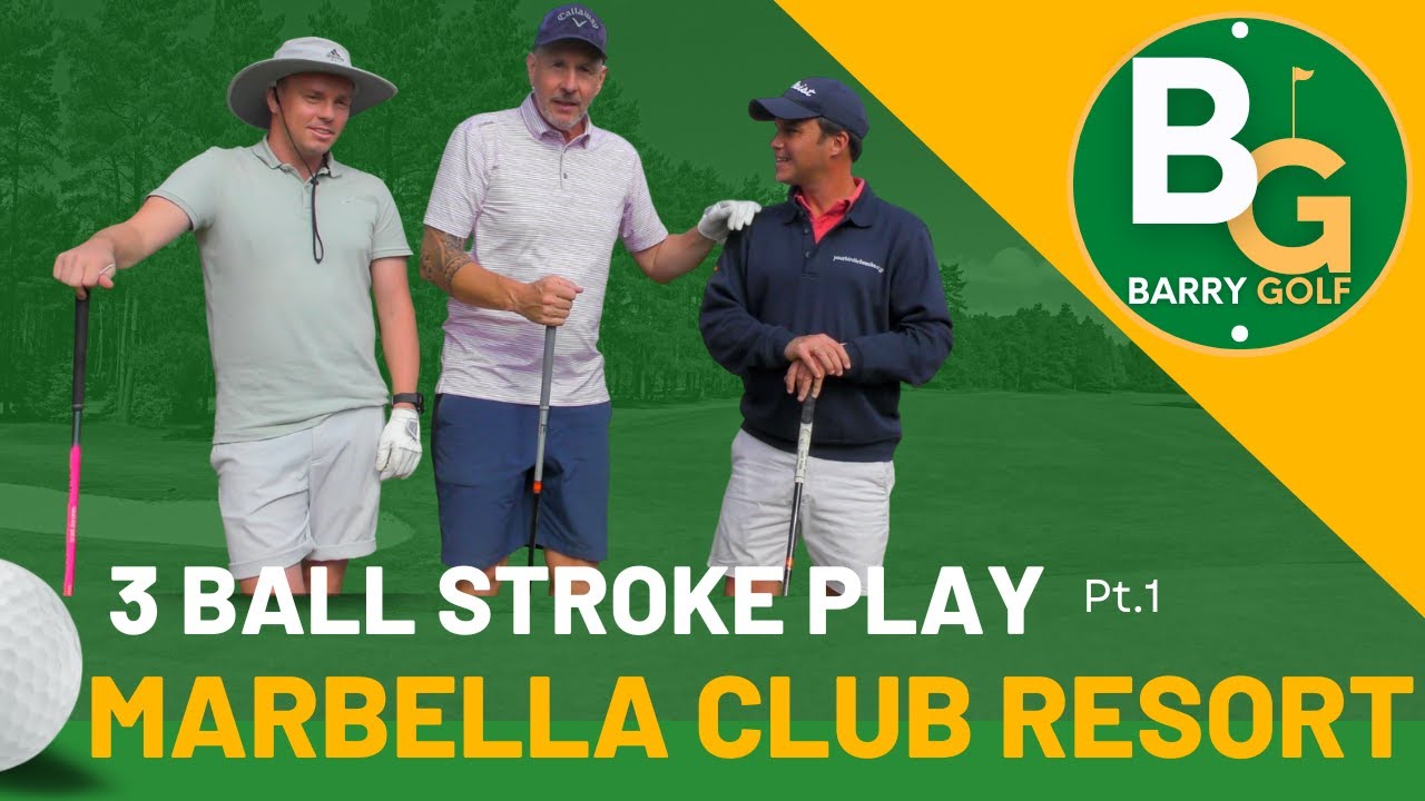 Good Good Style Golf Match at Marbella Club Resort. Beautiful Course!
