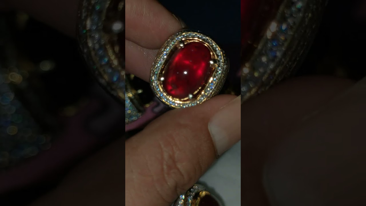 batu permata Rubi berkualitas harga bersahabat.#batucincin #gems #gemstone #pasarrawabeningofficial
