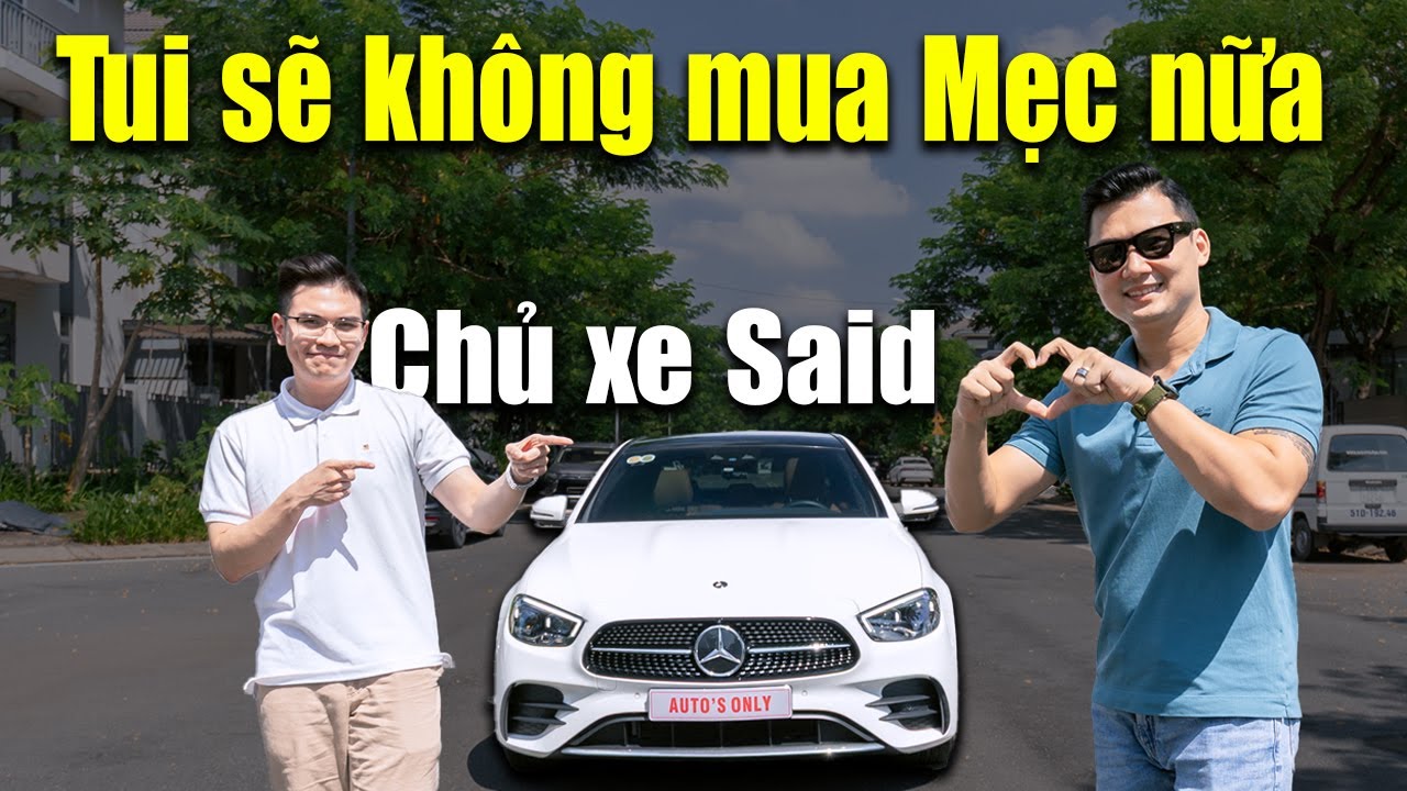 Người dùng đánh giá Mercedes E300 AMG: xe đẹp, đi phê, Carplay phải cắm dây, nhiều cái khó chấp nhận