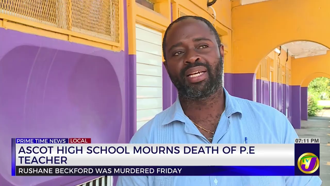 Ascot High School Mourns Death of P.E Teacher | TVJ News
