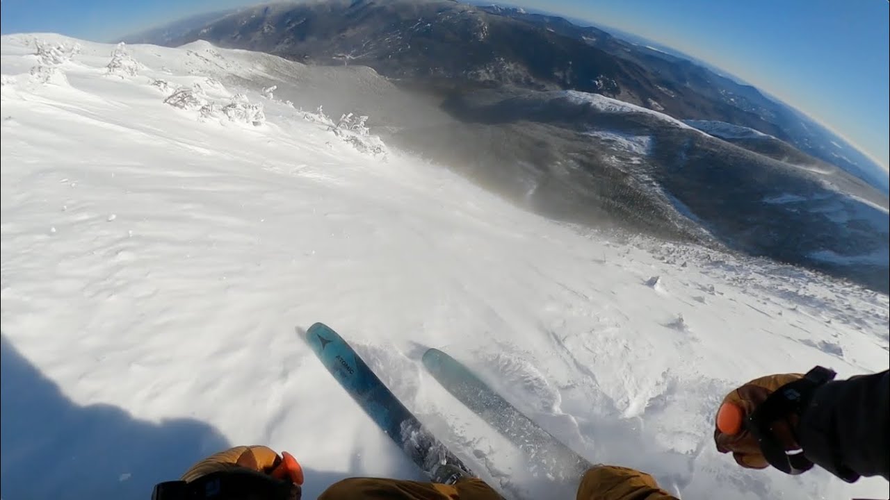 Skiing the Gulf of Slides on Mount Washington (01/21/24)