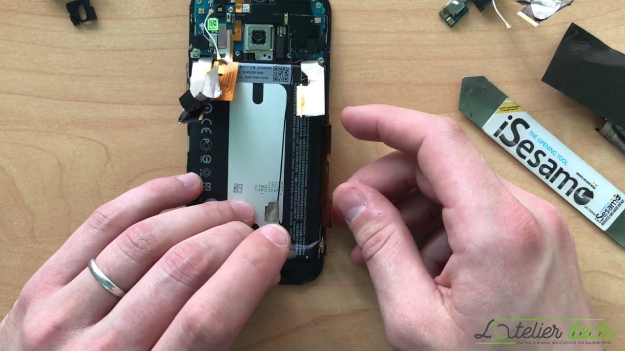 Tuto : remplacement écran (vitre tactile + afficheur/LCD) HTC One M8S