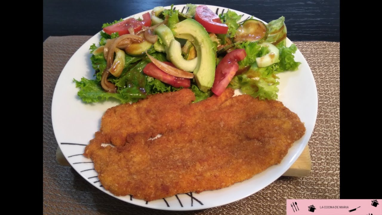 PECHUGAS EMPANIZADAS CON PARMESANO (MUY SENCILLAS Y DELICIOSAS)