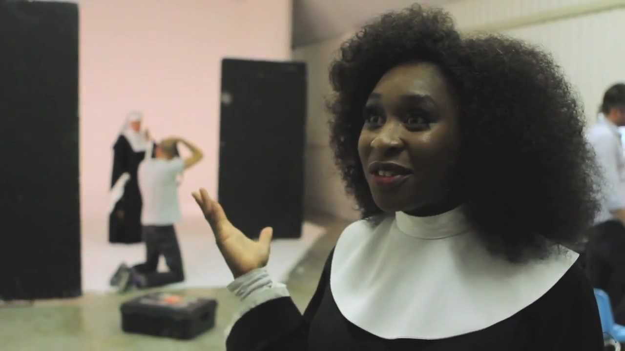 Behind the scenes at the photo shoot - Sister Act The Musical UK Tour