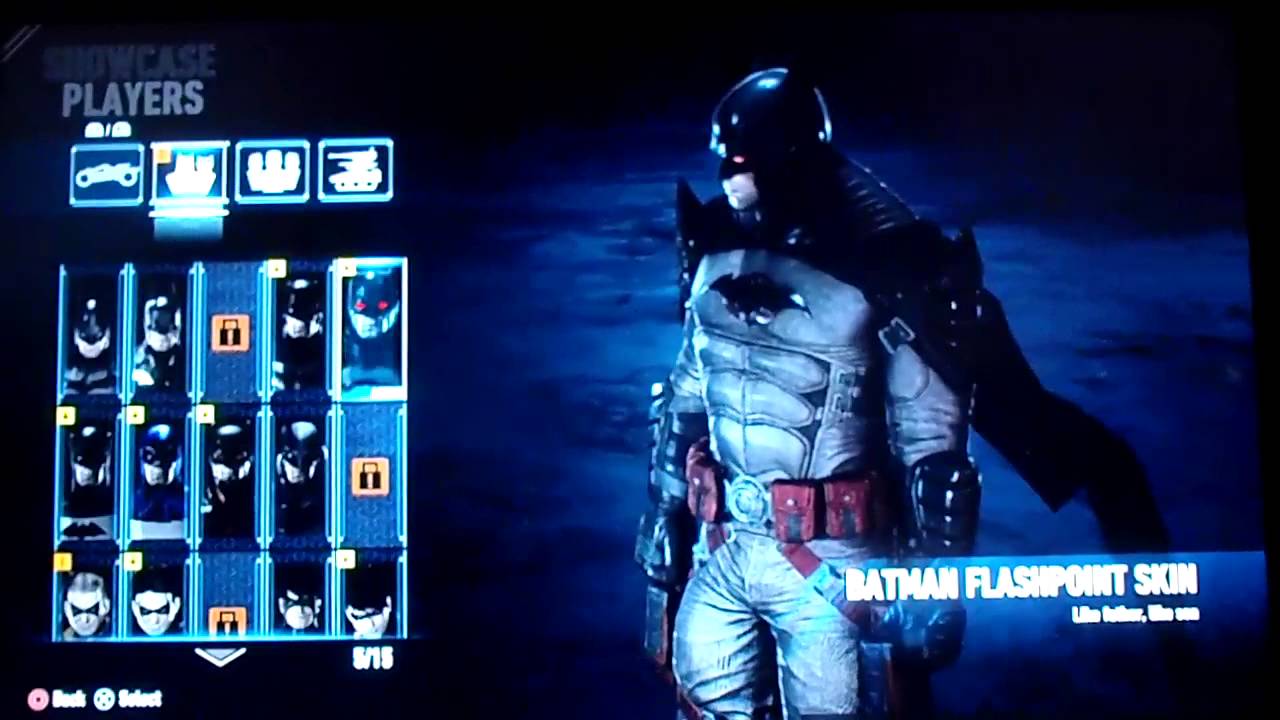 batman arkham knight como cambiar de trajes ( skins ) tutorial de combate
