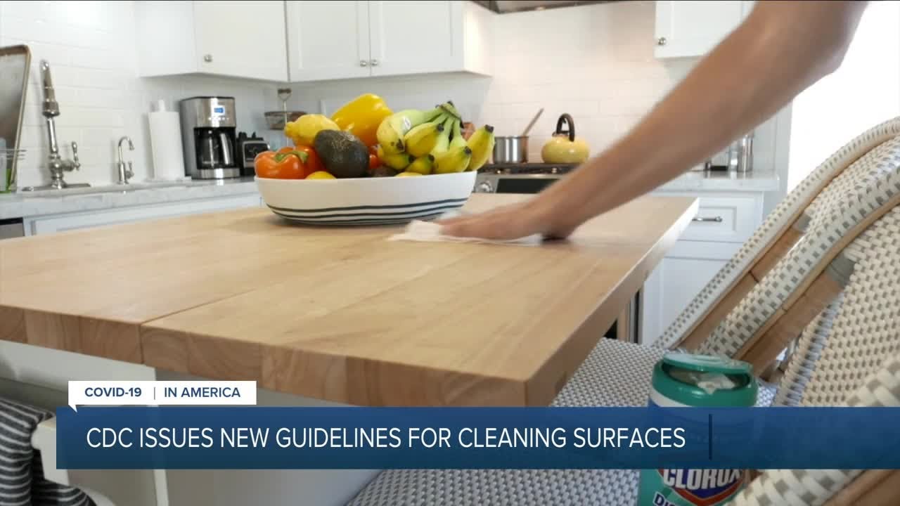 New CDC COVID-19 cleaning guidelines