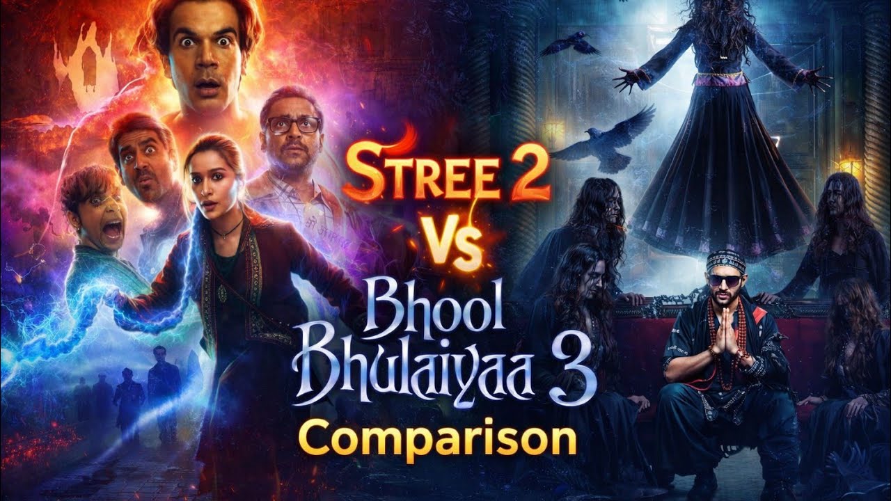 Stree 2 vs Bhool Bhulaiyaa 3 – Box Office -Biggest Horror Comedy Clash!