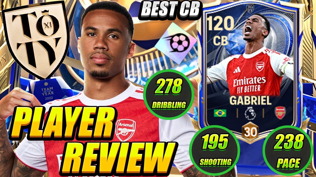 GABRIEL IS A TANK! 🧱🔥 115 Team Of The Year/TOTY Gabriel Player Review! BEST CB META?! &ndash; FC Mobile 26