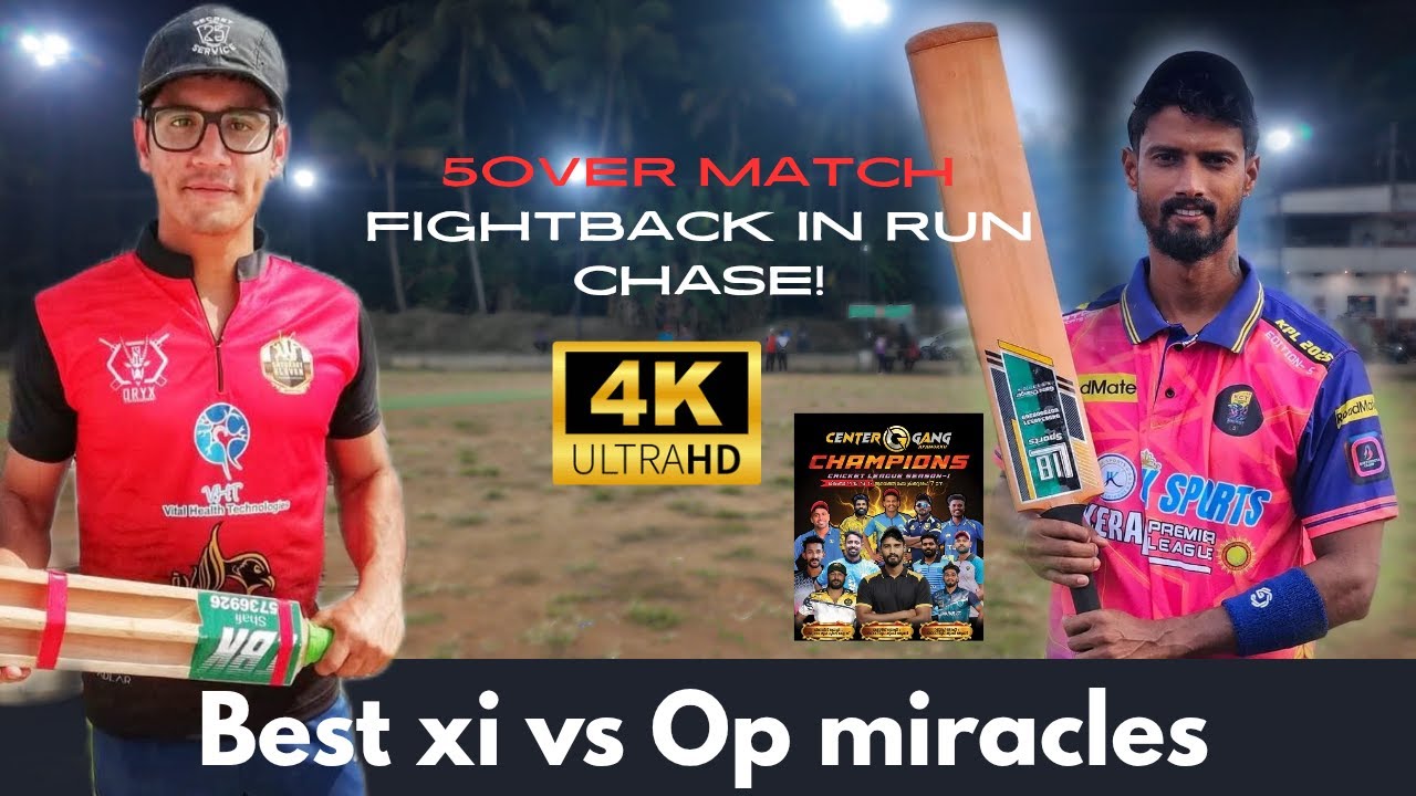 Best XI Cruels vs OP Miracles | Thrilling Tennis Cricket Battle