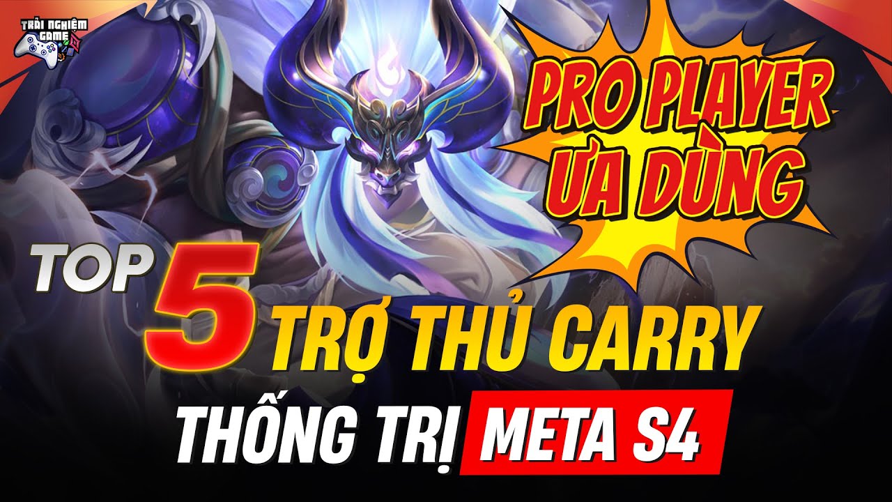TOP 5 Tướng TRỢ THỦ Thống Trị Meta S4 2025 | Pro Player Chơi SP Gì?