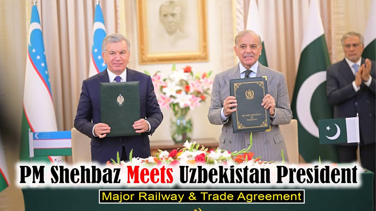 PM Shehbaz Sharif & Uzbekistan President Mirziyoyev Joint Press Conference | Pakistan-Uzbekistan