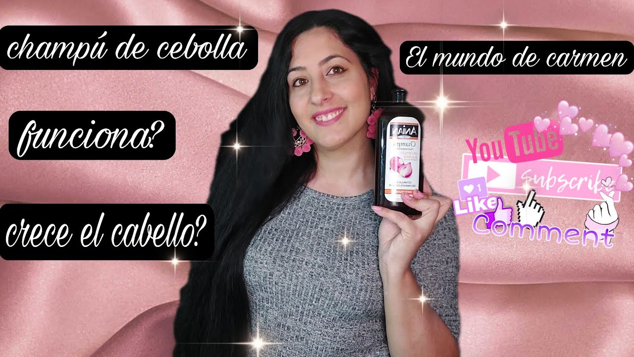 ✅️ EXPERIENCIA conel champú de🧴 CEBOLLA CRECE el CABELLO?💊
