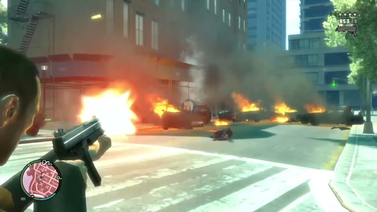 Grand Theft Auto IV: 6 Star Wanted Level Escape (11)