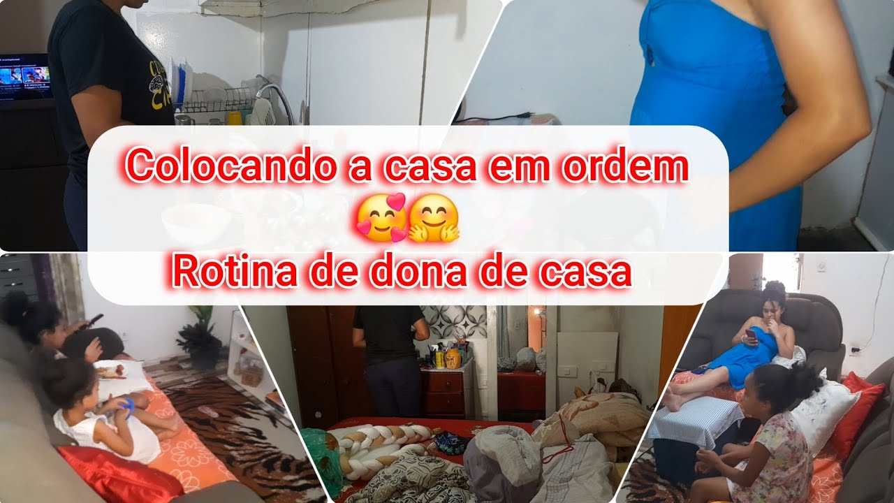 Minha filha veio almoçar com a gente🥰/Colocando a casa em ordem rotina diária 