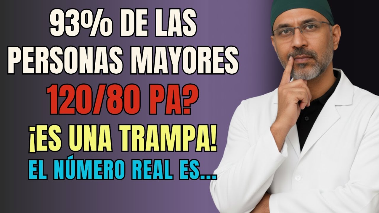 SENIORS: ¿Cuál es la mejor presión arterial para adultos mayores? (¡La VERDAD!)