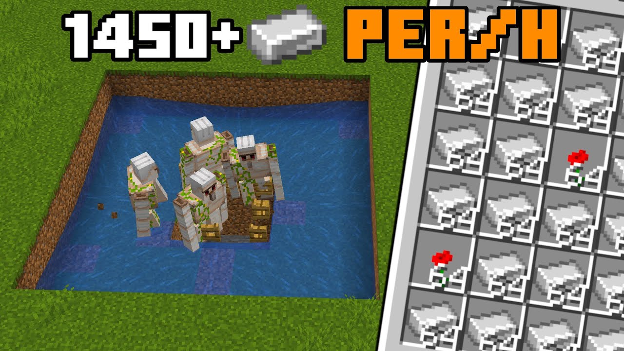 NAJLEPSZA FARMA ŻELAZA W MINECRAFT 1.21+