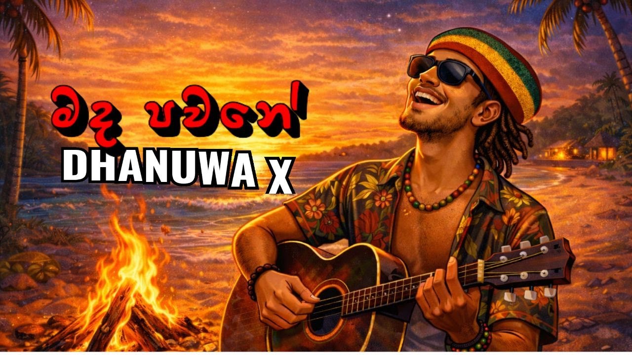මද පවනේ 🌴 | DHANUWA x | Sinhala Reggae Vibes