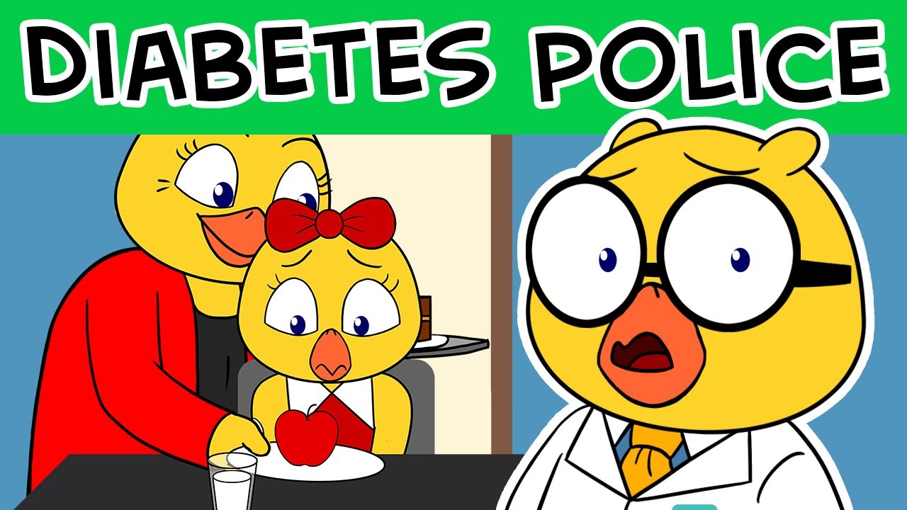 Diabetes Police (S03E04) | T1D Short Film | Animation by Dr Hen Says