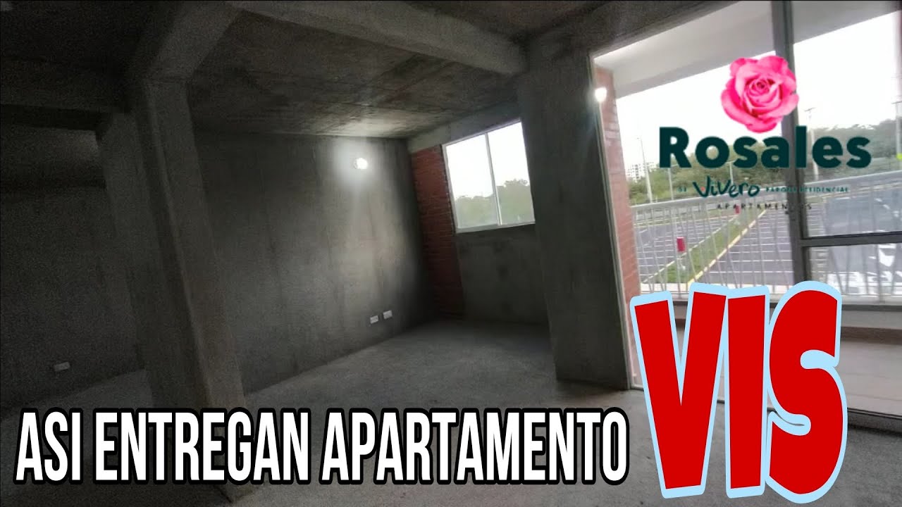 APARTAMENTO VIS así lo ENTREGAN!  rosales