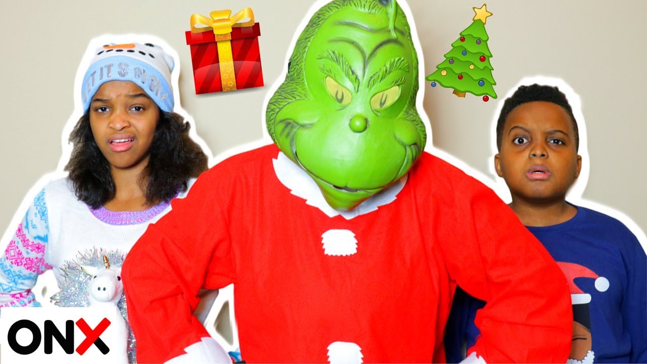 THE GRINCH VISITS Shiloh and Shasha - Onyx Kids