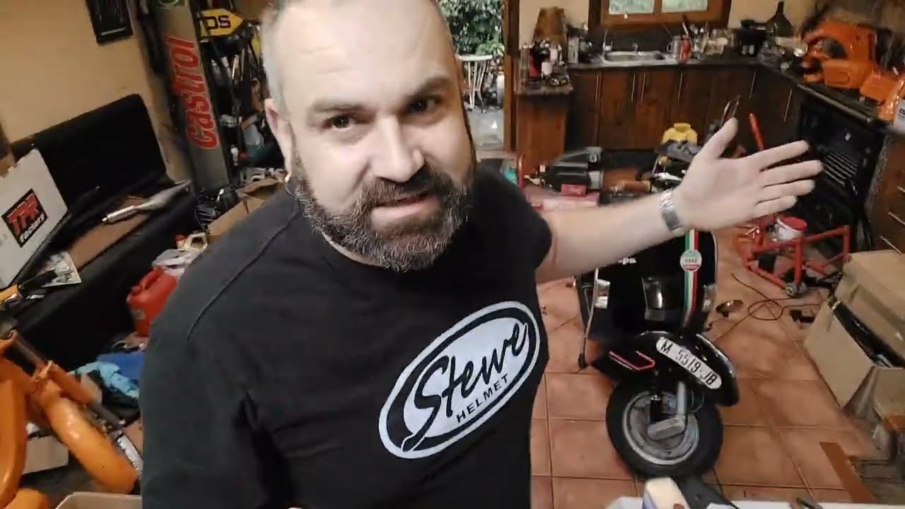 Terminando la vespa y opinión sobre aceites 2t