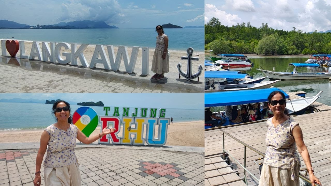 Langkawi Malaysia Part 2 | Cenang Beach | Tanjung Rhu Beach | Mangrove boat tour
