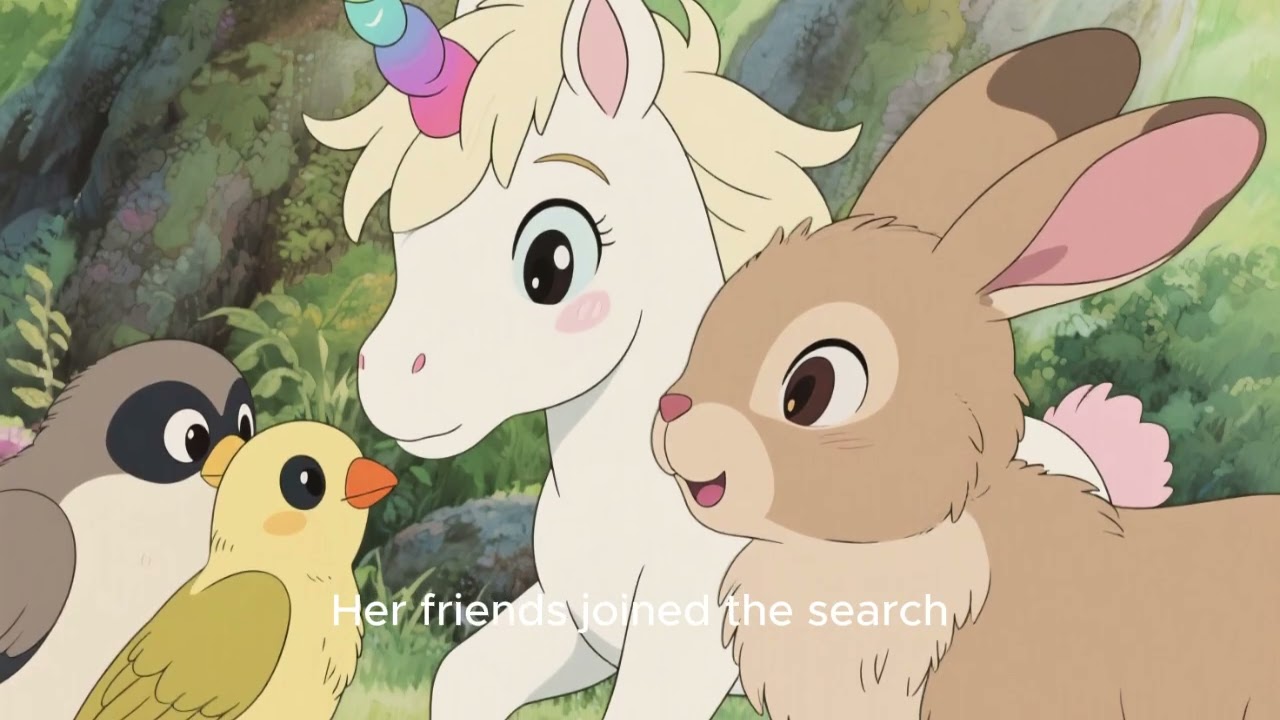 LILA, THE COLORFUL UNICORN (STORY FOR BABIES)