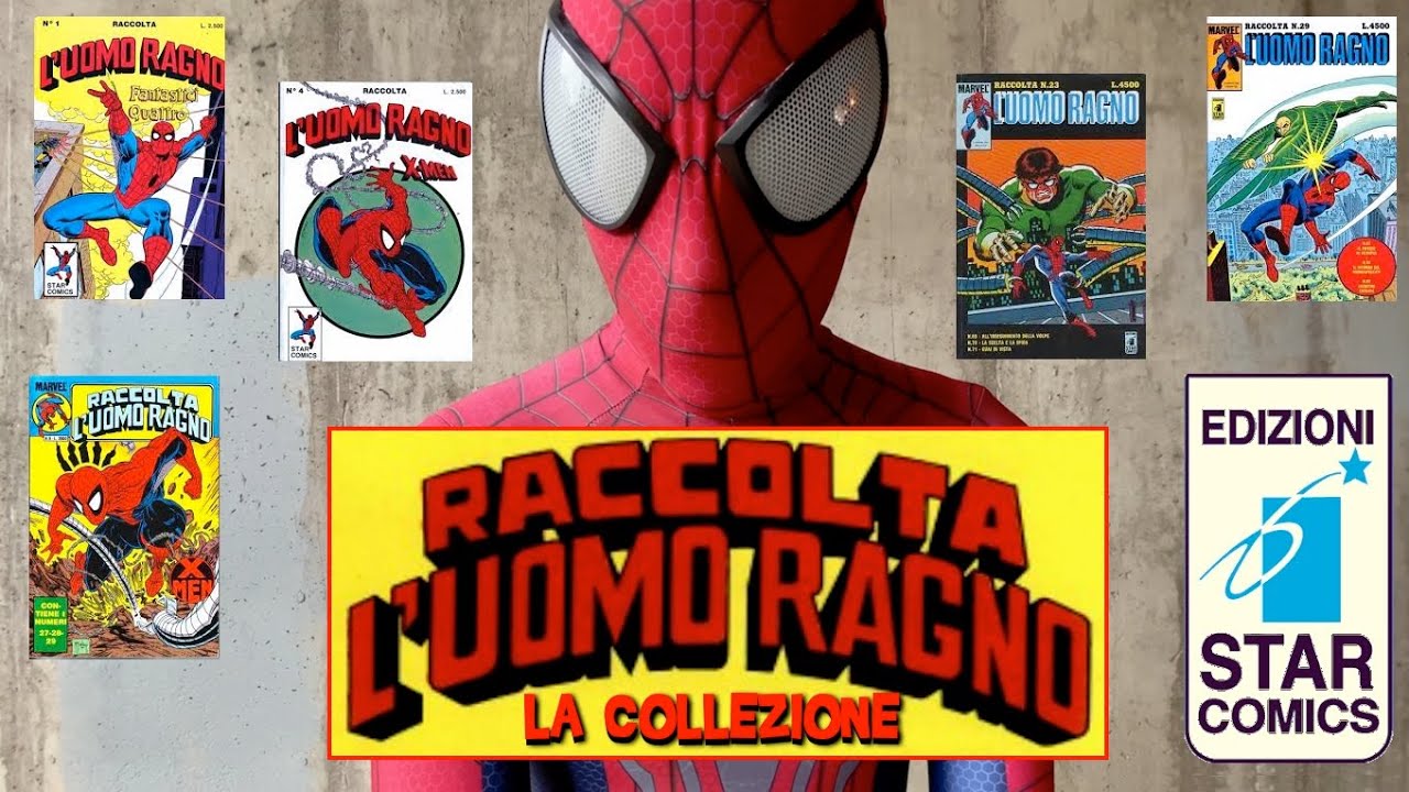 RACCOLTE UOMO RAGNO Star Comics la collezione 1-31 con cover INEDITE!!!