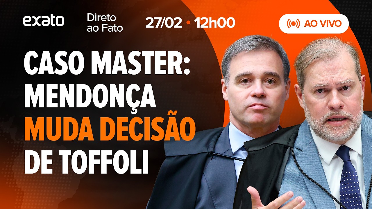 Mendonça MUDA decisão de Toffoli; PF OLHA celular de Vorcaro antes da CPMI do INSS - REVISTA EXATO