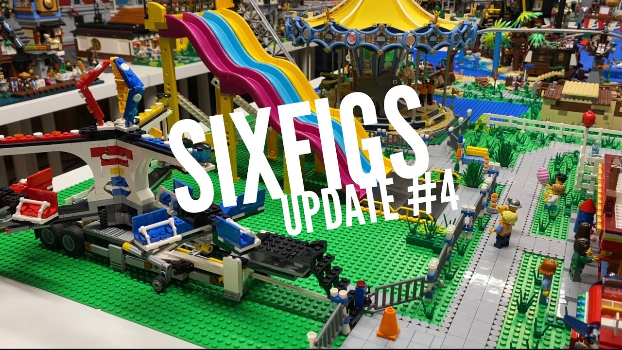 Lego Brick-Built Theme Park SixFigs Update #4