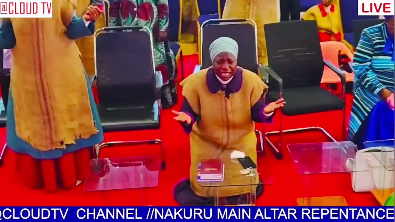 Prayer Worship -Nakuru Main Altar.