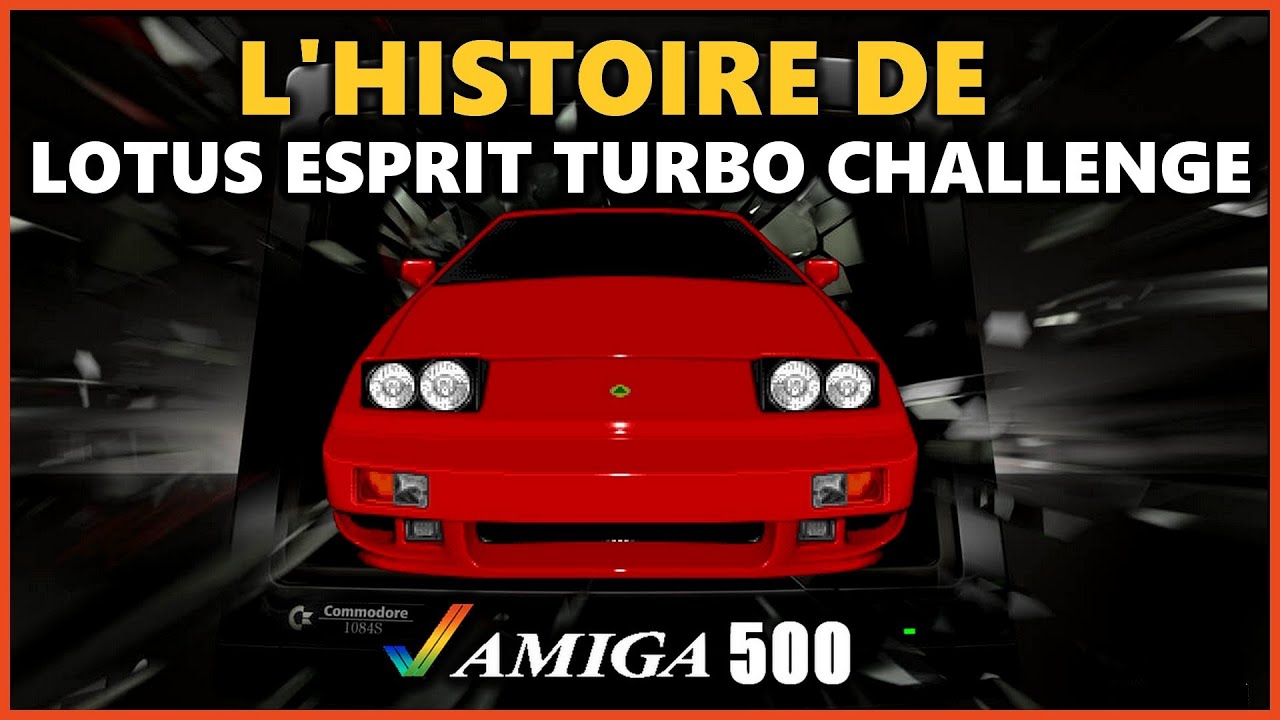 L'HISTOIRE DE LOTUS ESPRIT TURBO CHALLENGE - AMIGA 500 - STORY OF