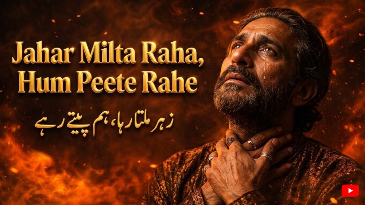 Jahar Milta Raha Hum Peete Rahe - A Sufi Love Qawwali That Will Touch Your Soul