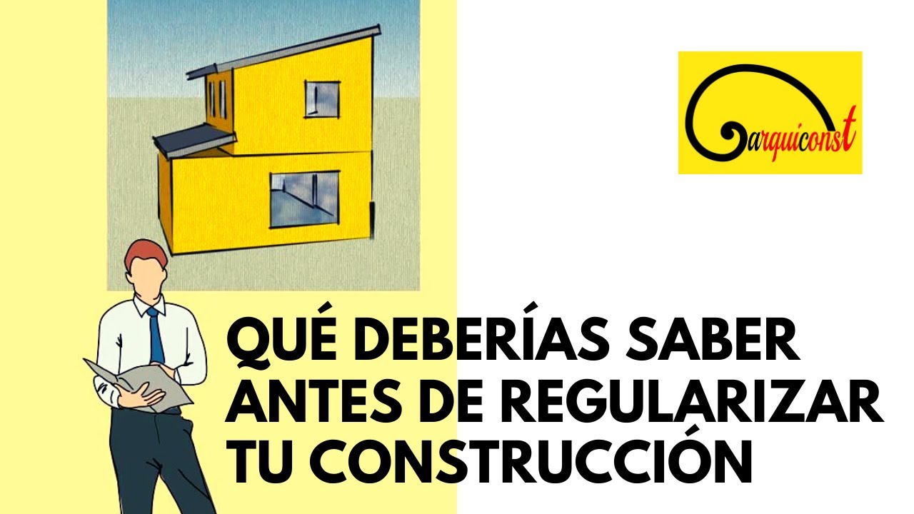 Qu&eacute; deber&iacute;as saber antes de Regularizar tu Vivienda